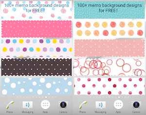 Sticky Memo Notepad *Dots* 3 Free Screenshot 0