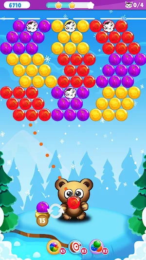 Bubble Shoot Pets Home Rescue Screenshot 0