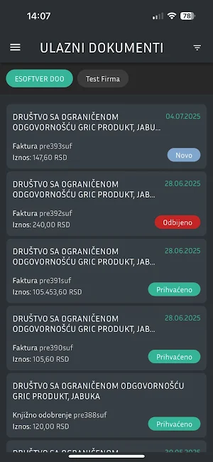 LaFattura Screenshot 3