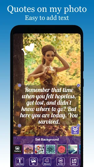 Quotes On My Pic Editor 2021 Screenshot 0