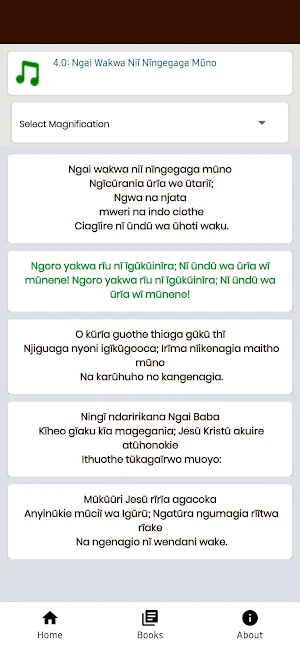 Kikuyu Sifuni Bwana Screenshot 2