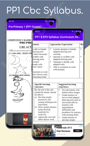 PP1 & PP2 CBC Syllabus Guide. Screenshot 2