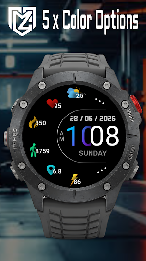 Digital Watch Face Screenshot 2