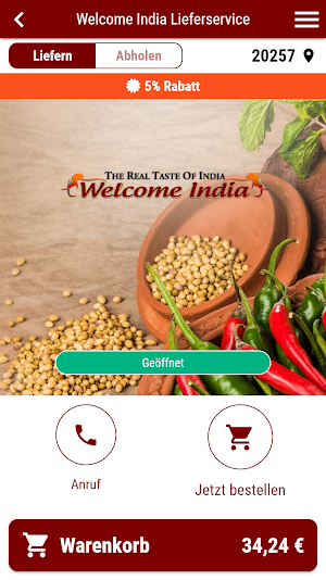Welcome India Eidelstedt Screenshot 0
