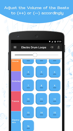 Electro Drum Loops : Learn and Practice your Tones Screenshot 3
