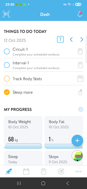 TZ Fitness Coaching Screenshot 1