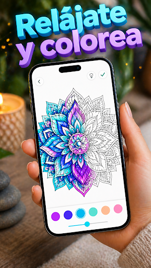 Mandala Color por Números Screenshot 2