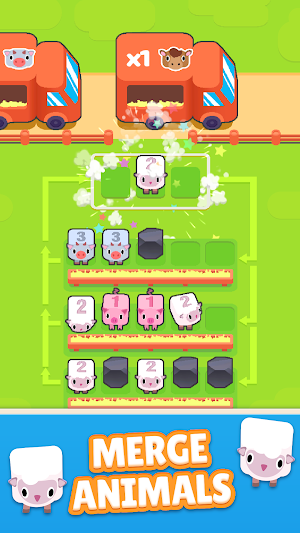 Match, Merge, Oink! Screenshot 1