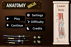 Anatomy Ninja Lower Limb Screenshot 0