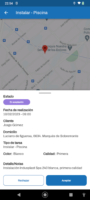 Tu Piscinero - Prestadores Screenshot 3