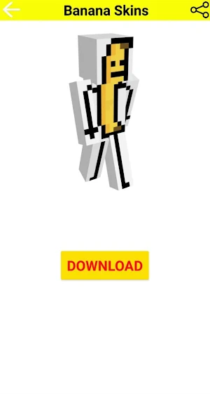 Banana Skins For Minecraft Screenshot 2