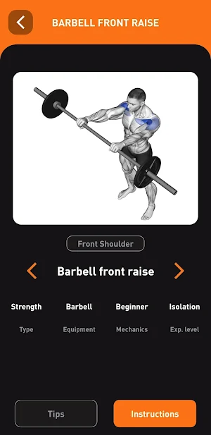 Shoulder Workout - Exercises Screenshot 3