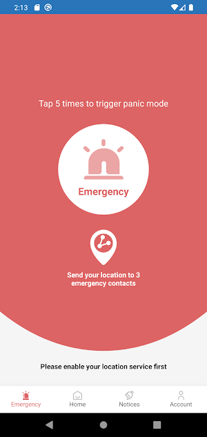 TSF Employee App Screenshot 2
