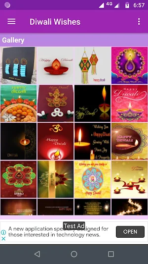 Diwali Wishes Gallery Screenshot 1