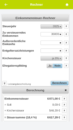 SteuerBerater Markus Schmetz Screenshot 3