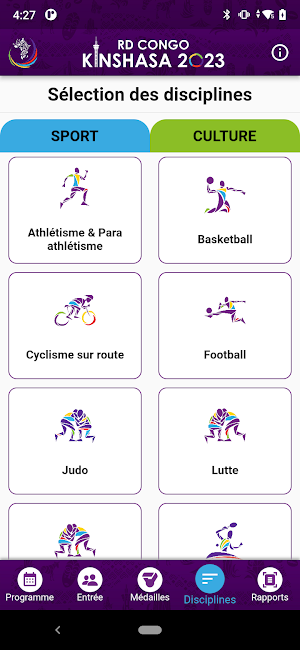 Jeux Francophonie Screenshot 2