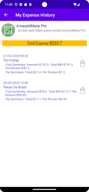 Split N Tip Calculator Screenshot 2