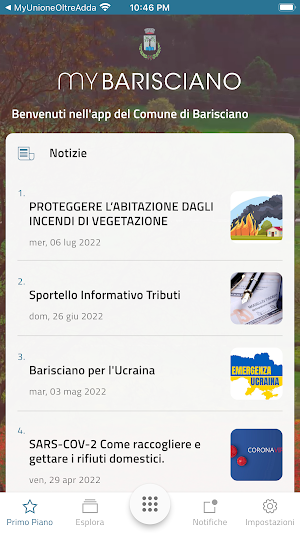 MyBarisciano Screenshot 1