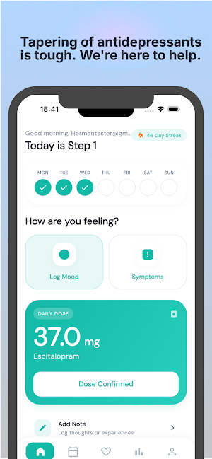 DoseDown: Antidepressant Taper Screenshot 0