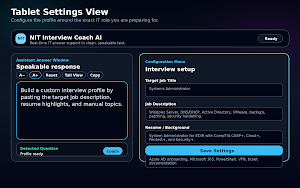NIT Interview Coach Screenshot 1
