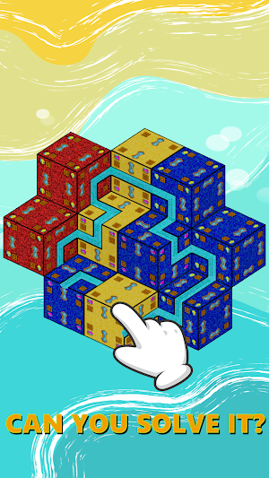 Cube Line Puzzle Screenshot 3
