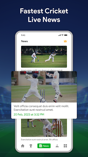 Live Cricket TV HD Streaming Screenshot 3