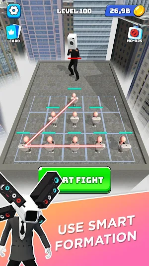 Merge Toilet: Skibidii Monster Screenshot 2