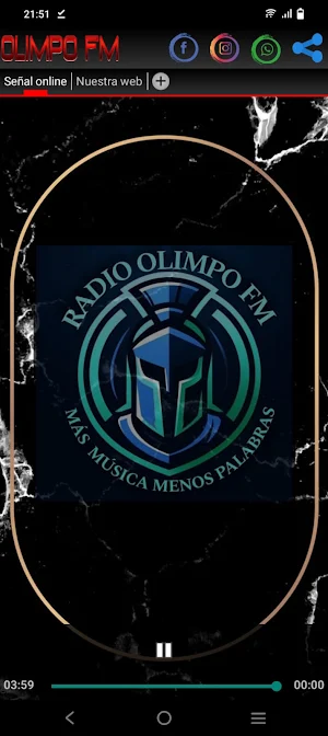 Olimpo FM Screenshot 2