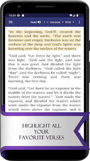 Biblia WEB Screenshot 1