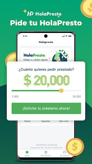 Holapresto -  Crédito rápido Screenshot 0