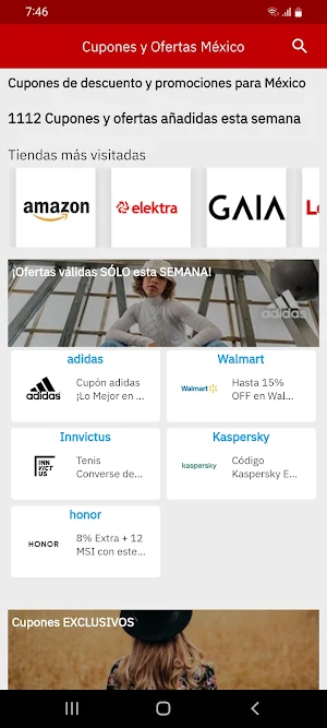 Cupones y Ofertas México Screenshot 0