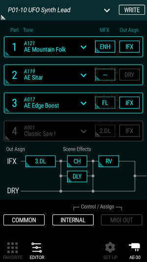 Aerophone Pro Editor Screenshot 1