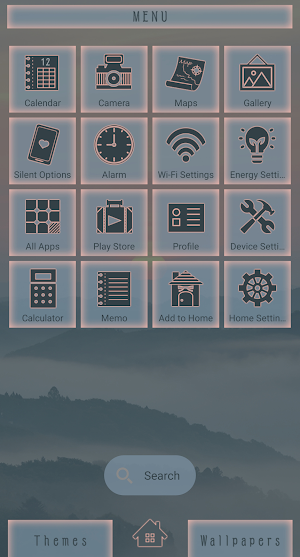Sea of Clouds Theme +HOME Screenshot 1