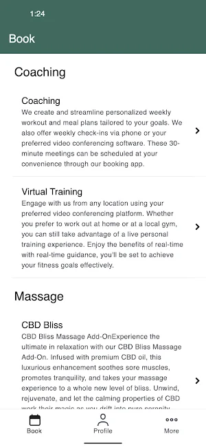 NeuroBalanceFitness Screenshot 1
