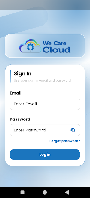 WCC Admin App Screenshot 0