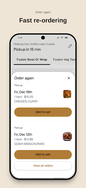 HotBits Indian Cuisine Screenshot 3