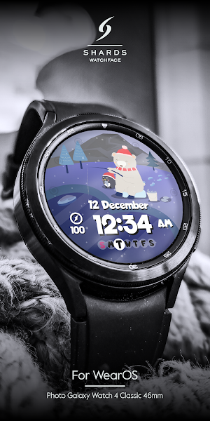 SH010 Watch Face, WearOS watch Screenshot 3