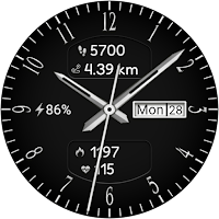 Analog BlackClassic Watchface