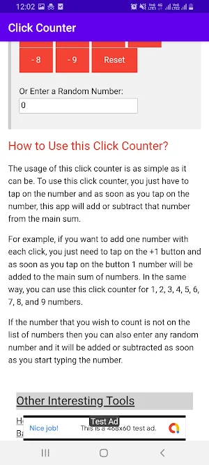 Click Counter Screenshot 2