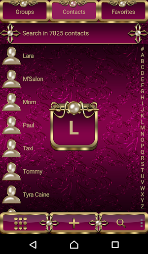 Virgin Mary Purple Dialer theme Screenshot 2