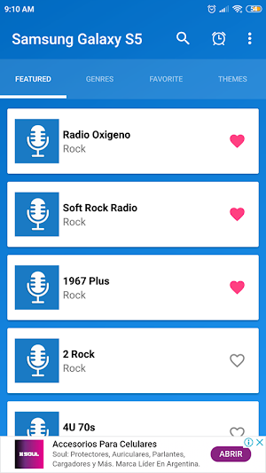Radio for Samsung Galaxy S5 Screenshot 0