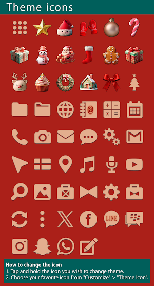 Teddy Bear Christmas Theme Screenshot 3