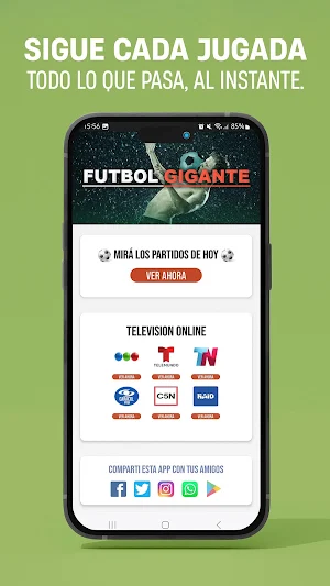 Futbol Gigante Screenshot 1