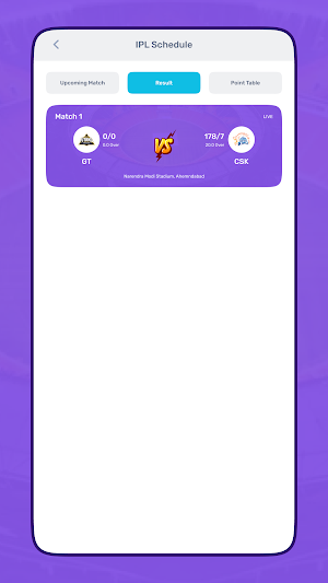 IPL Live Score 2023 Shedule Screenshot 0