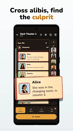 GridNoir Murder Sudoku Screenshot 2