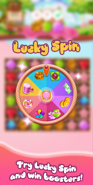 Sweet Sugar Match 3 Puzzle Screenshot 2