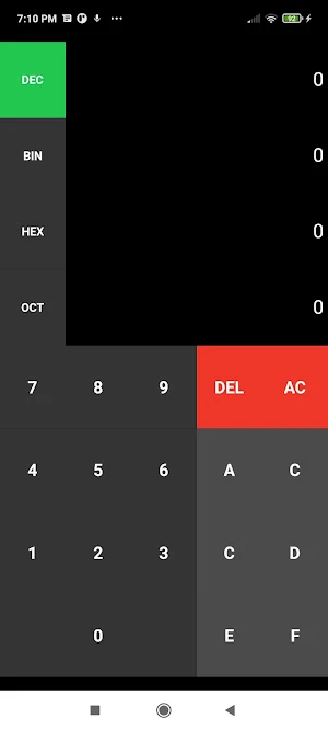 Convertidor De Bases Screenshot 1