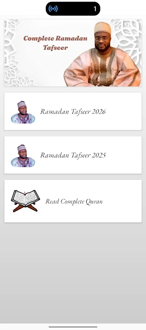 Prof Mansur Isah Yelwa Tafseer Screenshot 0