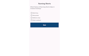 SportShorts Quiz Screenshot 1