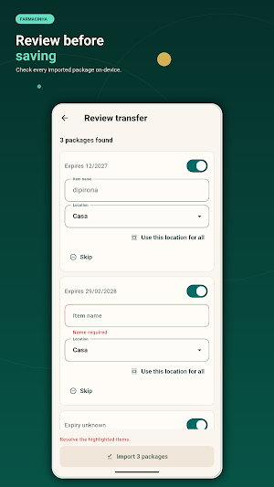 Farmacinha: Medicine Cabinet Screenshot 3
